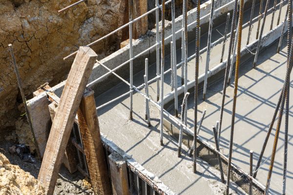 Concrete Footing Pouring in Lynchburg