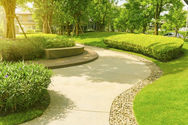 Cement Walkway Installation in Lynchburg