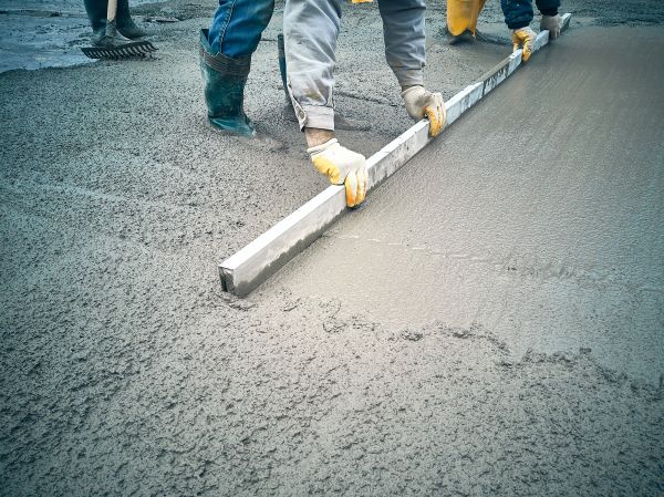 Cement Slab Installation in Lynchburg