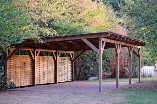Carport Concrete Installation in Lynchburg