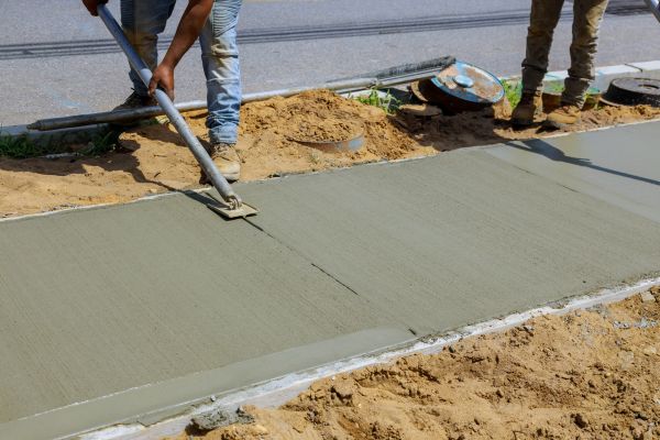 Cement Pathway Installation in Lynchburg
