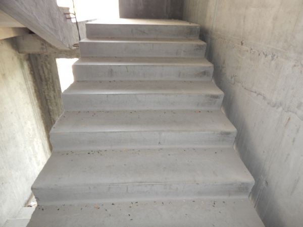 Poured Stair Construction in Lynchburg