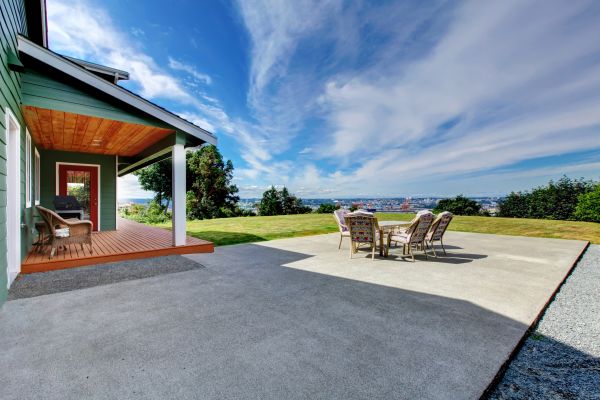 Backyard Concrete Paving in Lynchburg