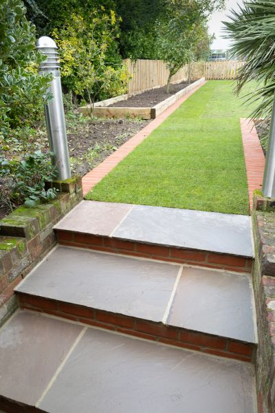 Backyard Steps Installation in Lynchburg