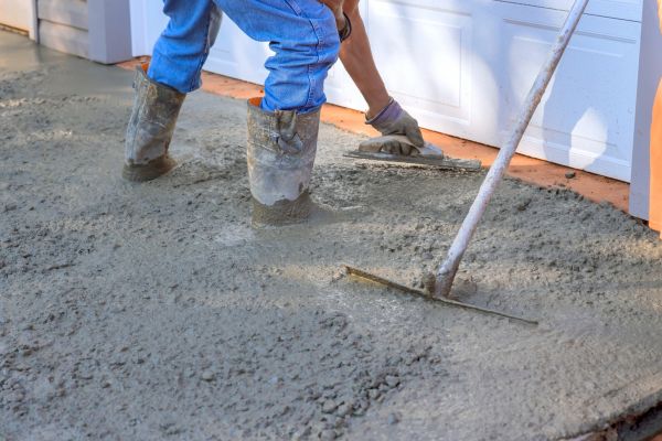 Driveway Slab Construction in Lynchburg