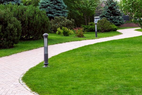 Backyard Sidewalk Installation in Lynchburg