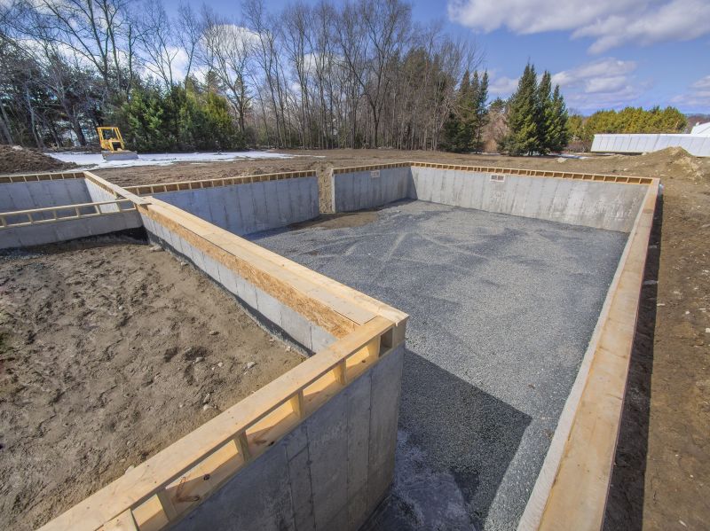 Cement Foundation Construction
